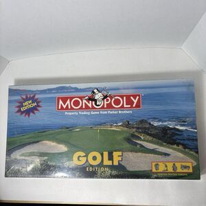 USAopoly Monopoly‎ Golf New Edition Board Game Pewter Tokens 1998 Vintage